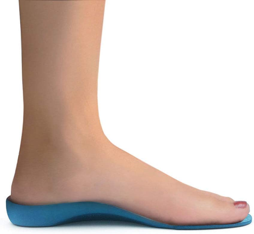 Footlogics Plantar Fasciitis Orthotic Insoles, Designed for Heel Pain and Plantar Fasciitis, Corrects Pronation, Helpful for the Relief of Achilles Tendonitis & Metatarsalgia, Full Length, Small, Pair image number 3