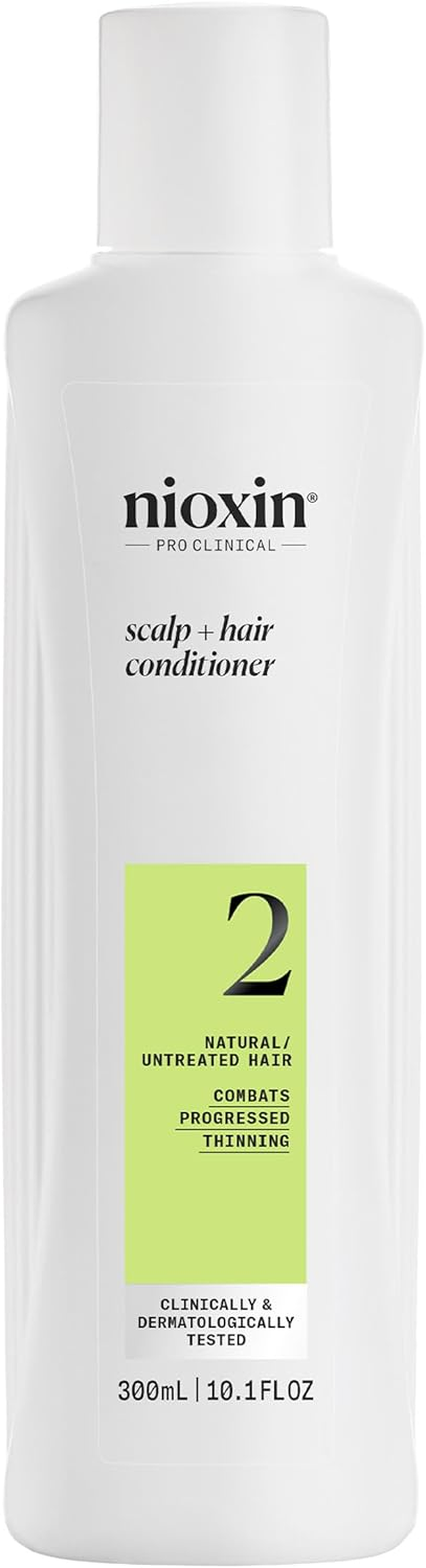 Nioxin System 2 Scalp plus Hair Thickening Conditioner for Natural Hair with Progressed Thinning, 1000 Ml image number 4