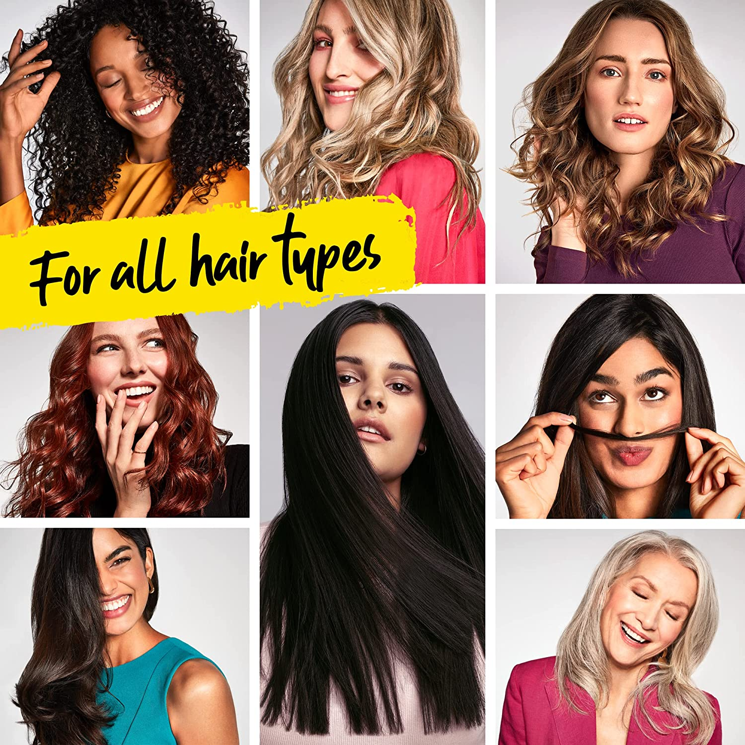 (Shampoo + Conditioner) - Marc Anthony Grow Long Biotin Shampoo and Conditioner Gift Set, Vitamin E and Caffeine, Sulphate Free, Colour Safe Curly Hair & Dorm Room Essential for Women, Basic, 497Ml