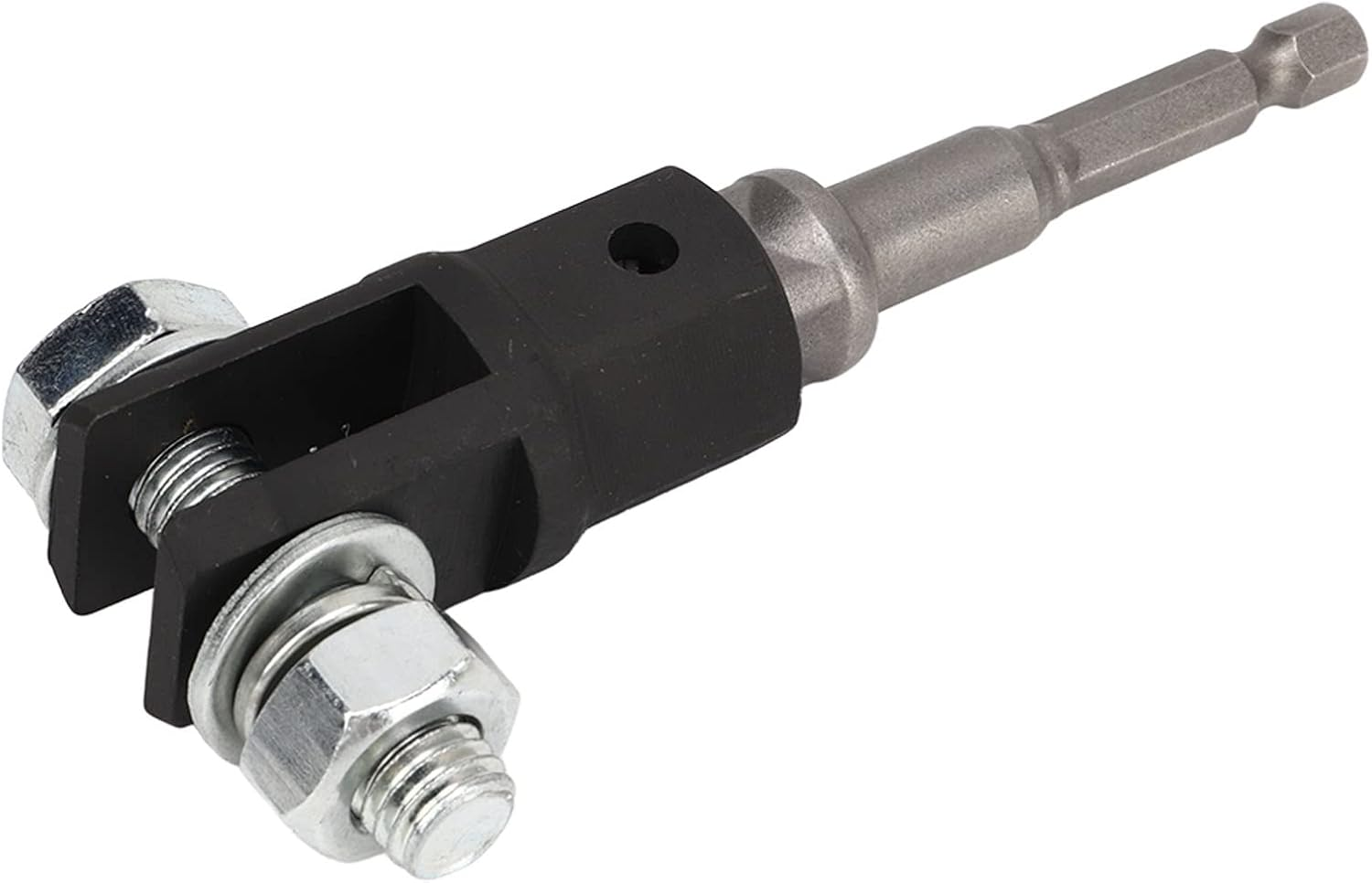 Changor Scissor Jack Adapter, 1/2 Inch Car Jack Drill Adapter with Chrome Vanadium Steel Build, Compatible Socket Tool for Ring/Double Hole Scissor Jacks, 13/16 Inch Lug Wrench image number 4