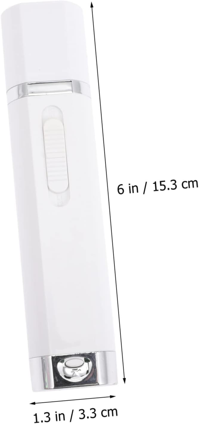 HEALEEP Electric Nail Grinder Nail Drill Machine Battery Operated Portable Manicure Tool EVA Grinding Head Multi-Function Mini White Abs for Home and Travel image number 4