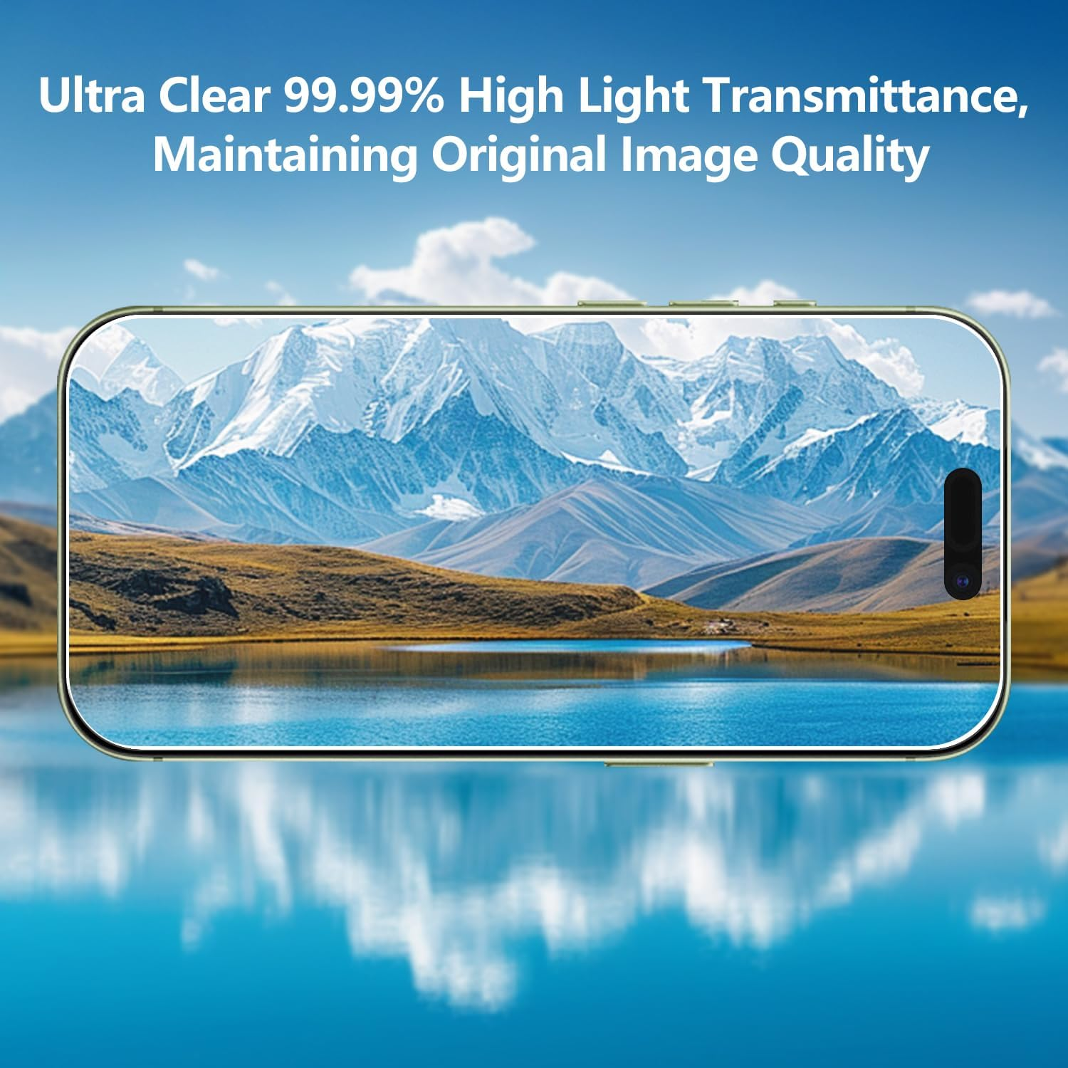 2 Pack Tempered Glass Screen Protector for Iphone 17 (6.3 Inch), 9H Hardness, anti Scratch, Bubble Free, Case Friendly image number 4