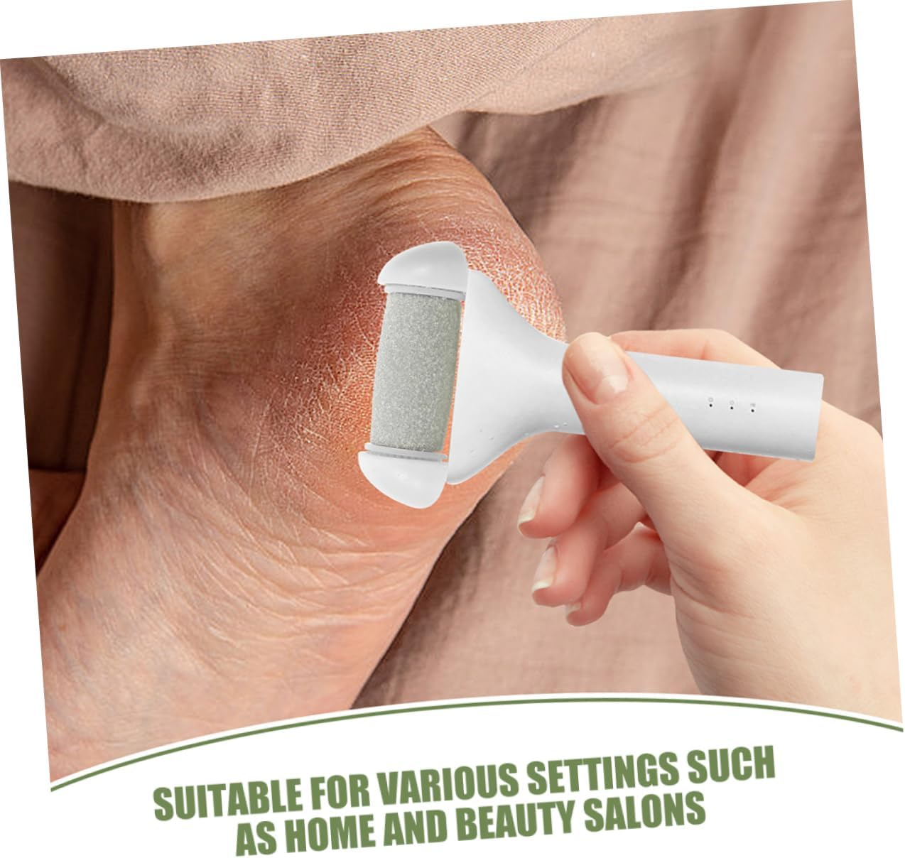 Healeved 4Pcs Foot Callus Remover Replacement Roller Heads for Electric Pedicure Tool Grinder Coarse Skin Removing Accessory image number 4