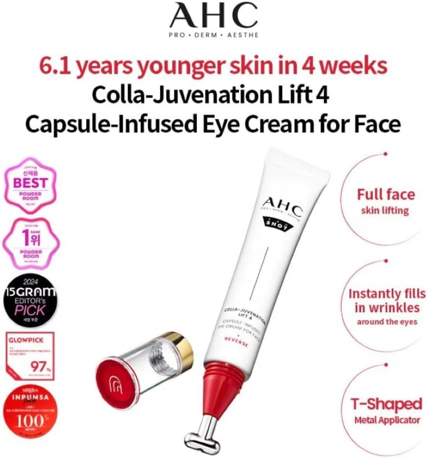 AHC PRO SHOT COLLA JUVENATION EYE CREAM for FACE 3 image number 2