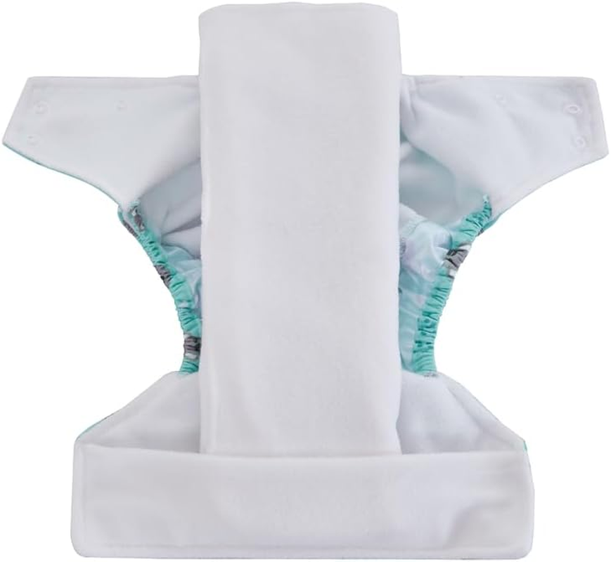 Big Softies Reusable Nappy with Insert Absorber, Koala (Pack of 2)