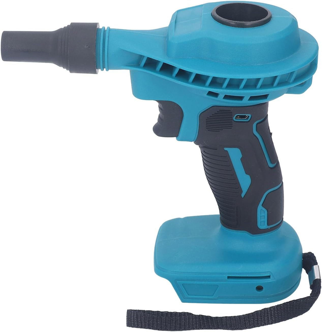 Electric Leaf Blower, Electric Air Duster Portable Air Blower with 2 Nozzles, Rechargeable Cordless Air Duster BL1830 BL1840 BL1850 BL1860 Interface, Battery Not Included image number 2