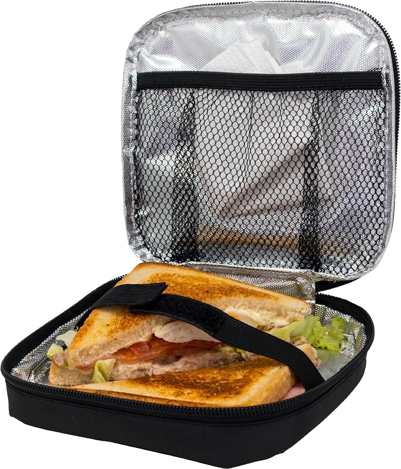 NERTHUS Reusable Eco-Friendly Sandwich Cooler Bag Adjustable Easy Clean image number 3