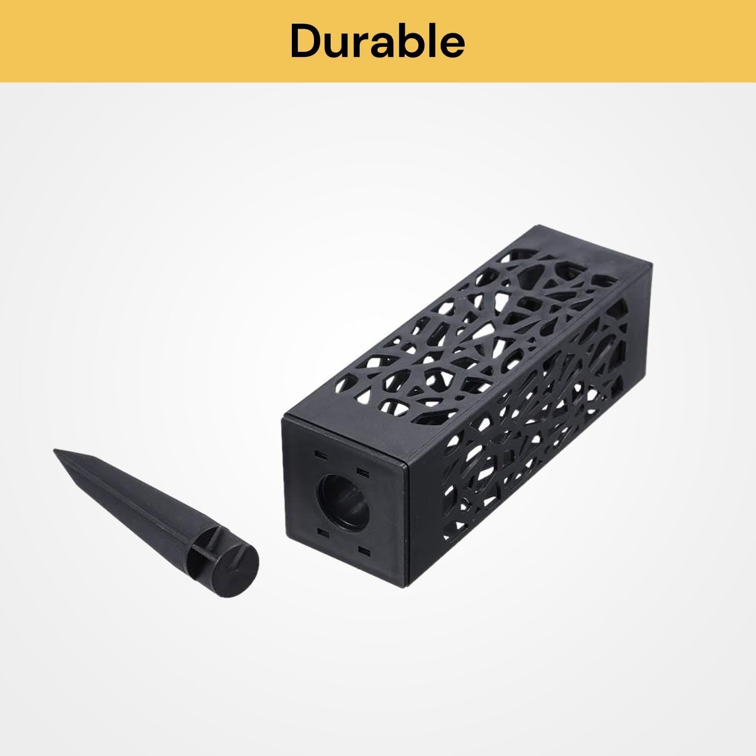 EZONEDEAL 6Pcs Solar Outdoor Lights for Garden, LED Solar Lights Outdoor Waterproof, Decorative Landscape Lamps. Waterproof LED Lights with Longer Life Path Light, Landscape, Path, Yard, Patio image number 1