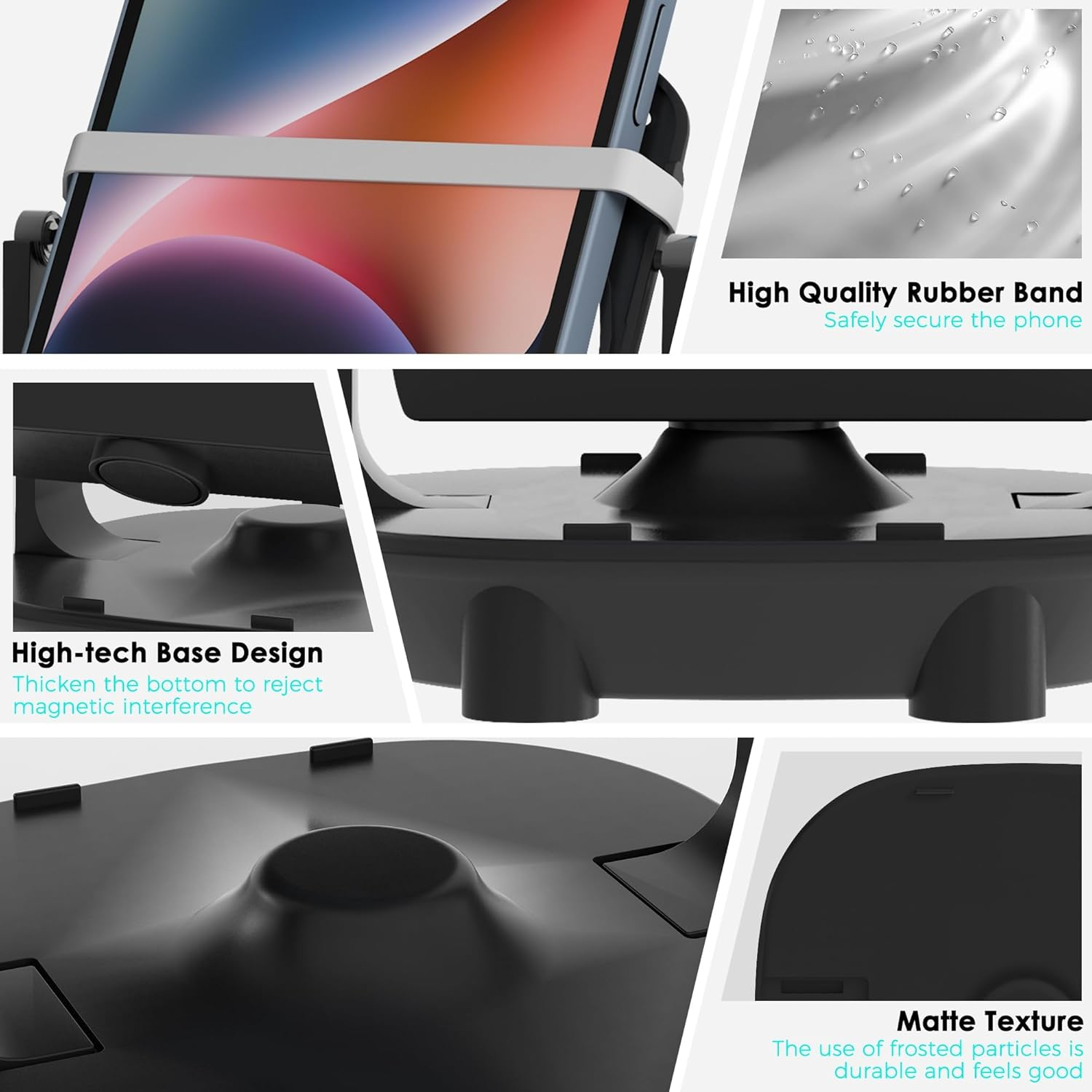 Phone Swing Compatible for Pok GO plus Cellphone Pedometer Steps Counter Accessories, (Super Mute) (Support 2 Phones) Quick Steps Earning Device with USB Cable, Phone Holder image number 3