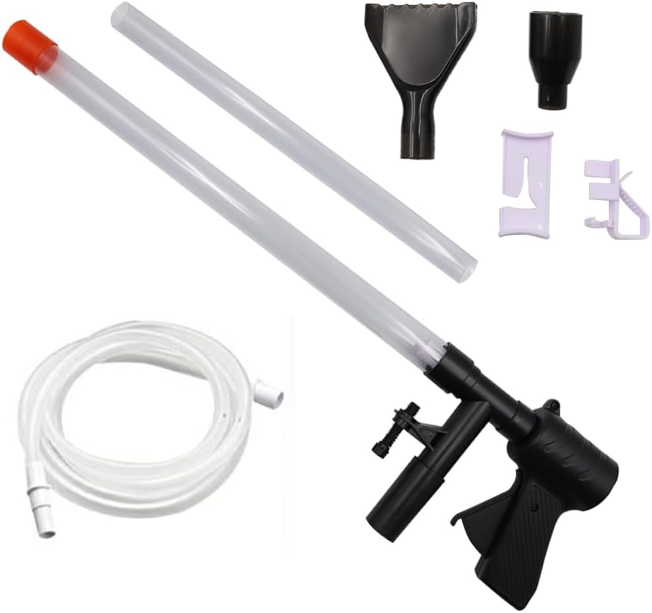 NUZAMAS Fish Tank Aquarium Gravel Cleaner Fish Tank Siphon Vacuum Cleaner Aquarium Water Changer Quick Water Changer Fish Tank Sand Vacuum Cleaner Kit image number 3