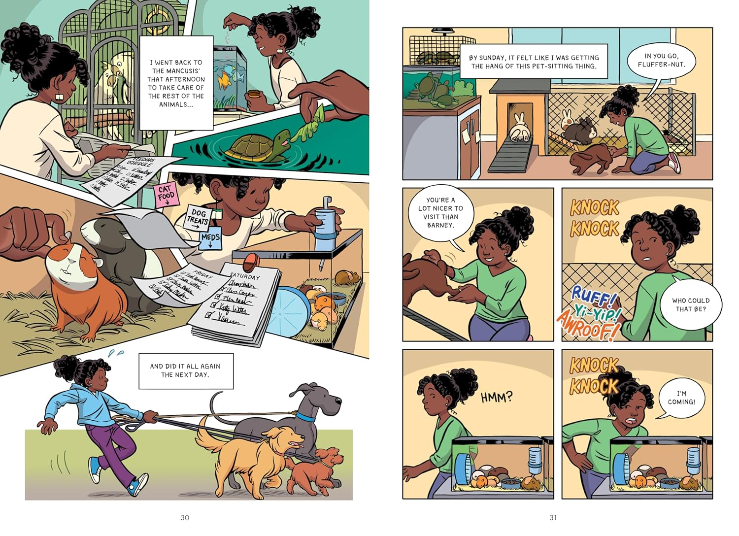 Jessi Ramsey, Pet-Sitter: a Graphic Novel (The Baby-Sitters Club #18) image number 6