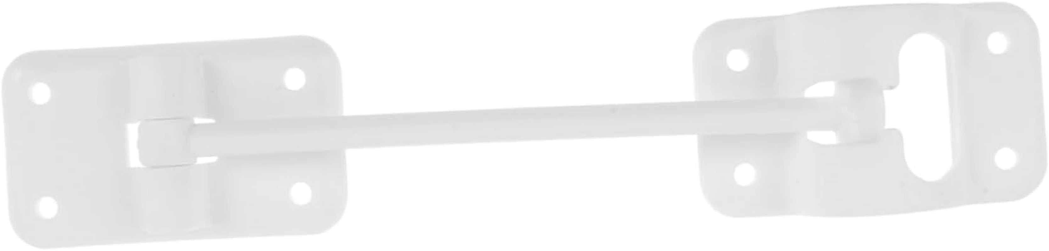 Outanaya Black Plastic Rv Door Holder with Screws Door Latch for Campers and Trailers Secure Exterior Catch Hook for Travel Vehicles Multipurpose Storage