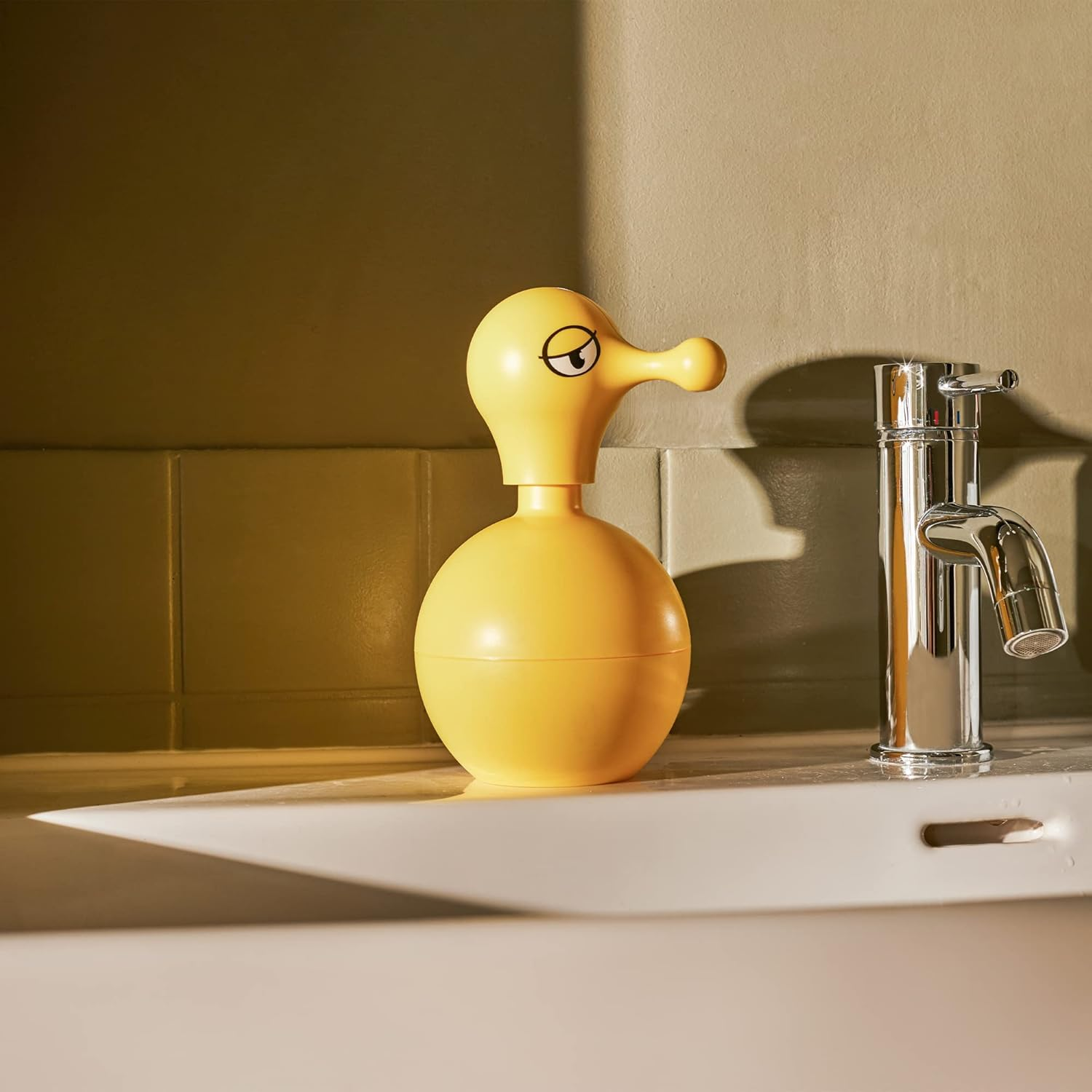 Alessi a Di Mr.Cold Soap Dispenser, Yellow, (AMGI01 Y) image number 1