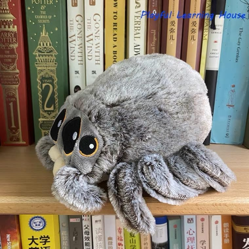 A New Soft and Cute Spider Plush Toy for Young Boys and Girls as A, Room Decoration image number 3
