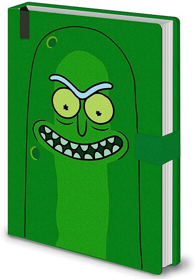 Rick and Morty A5 Pickle Rick Premium Notebook, 148 Mm X 210 Mm Size