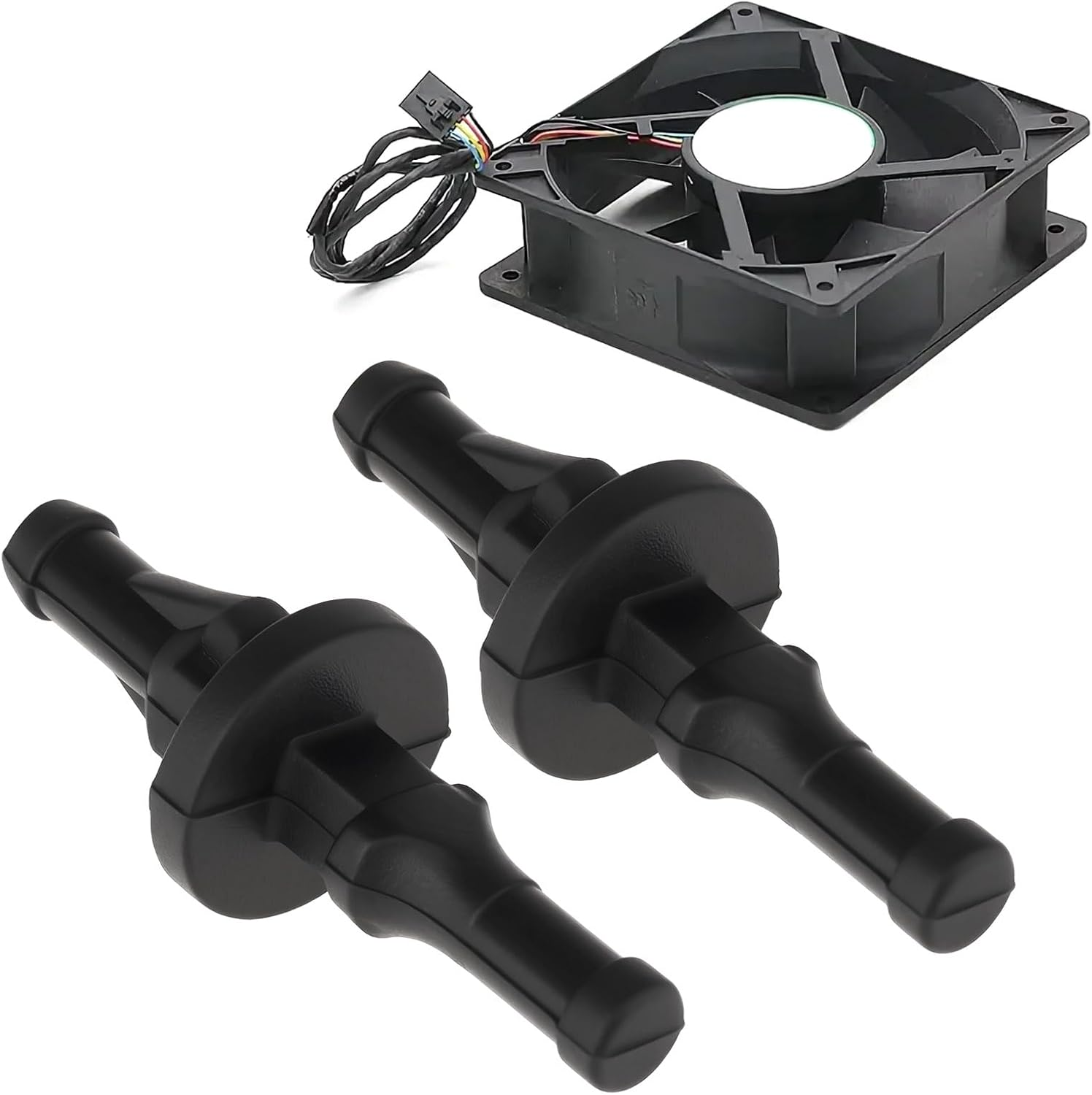 VGOL 20Pcs Computer Fan Fastening Rubber Plugs 30Mm Fan Rubber Mounting image number 2