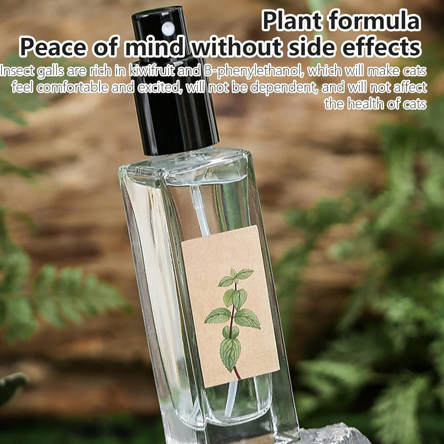 Catnip Spray for Cats,Catnip Attractant Spray - Training Aid Liquid Mist for Cats, Safe Scratching Spray Mist for Nest, Post, Toys