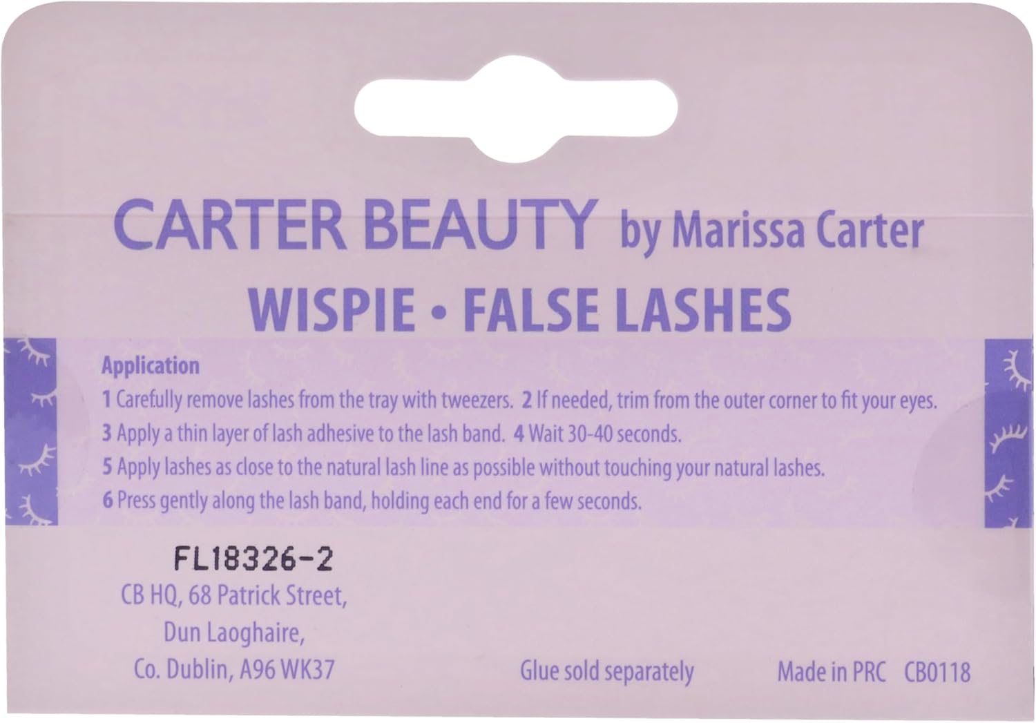 Carter Beauty Wispie False Eyelashes image number 4