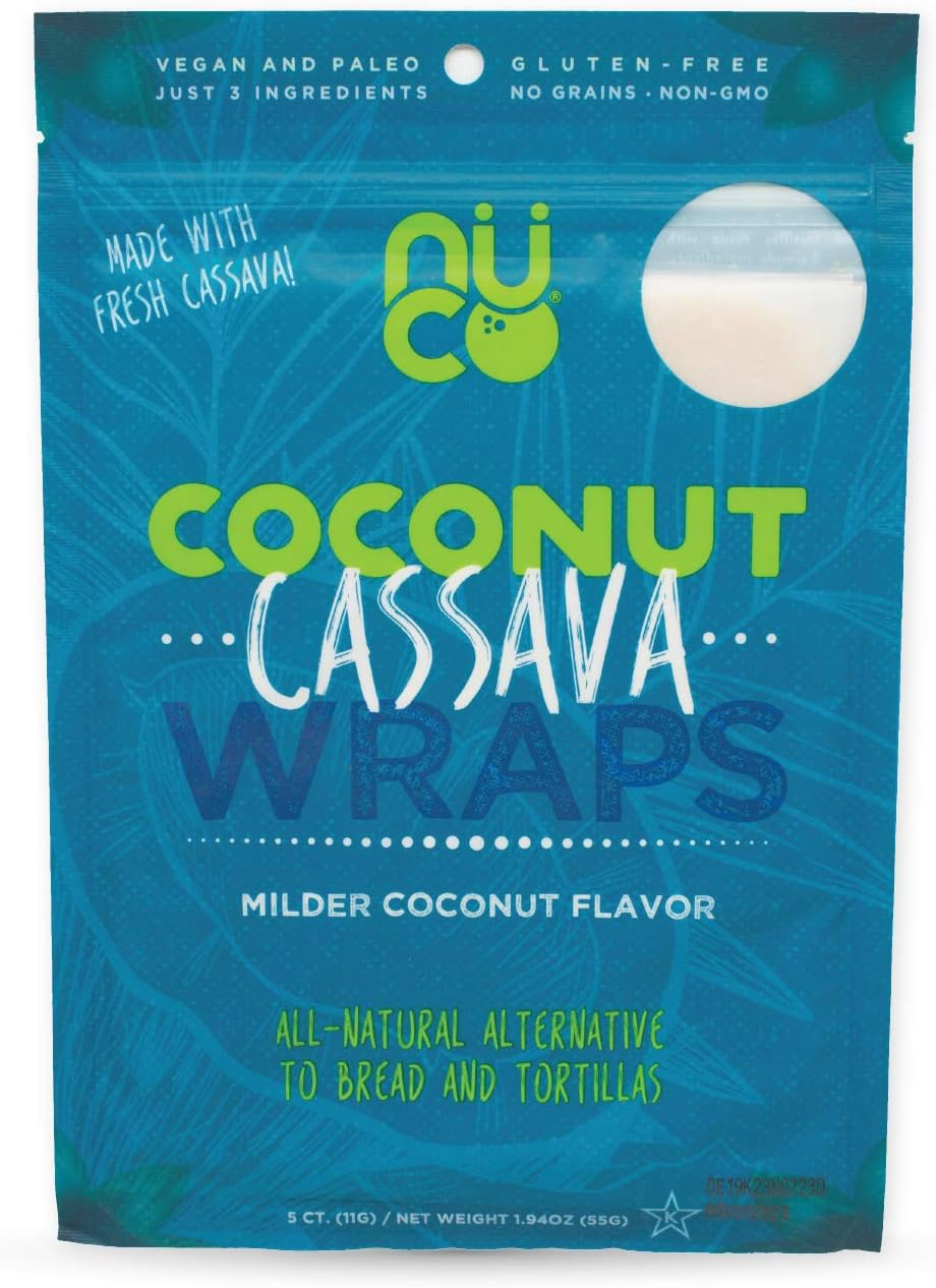 Nuco Coconut Cassava Wraps 55 G, 11 Count image number 5