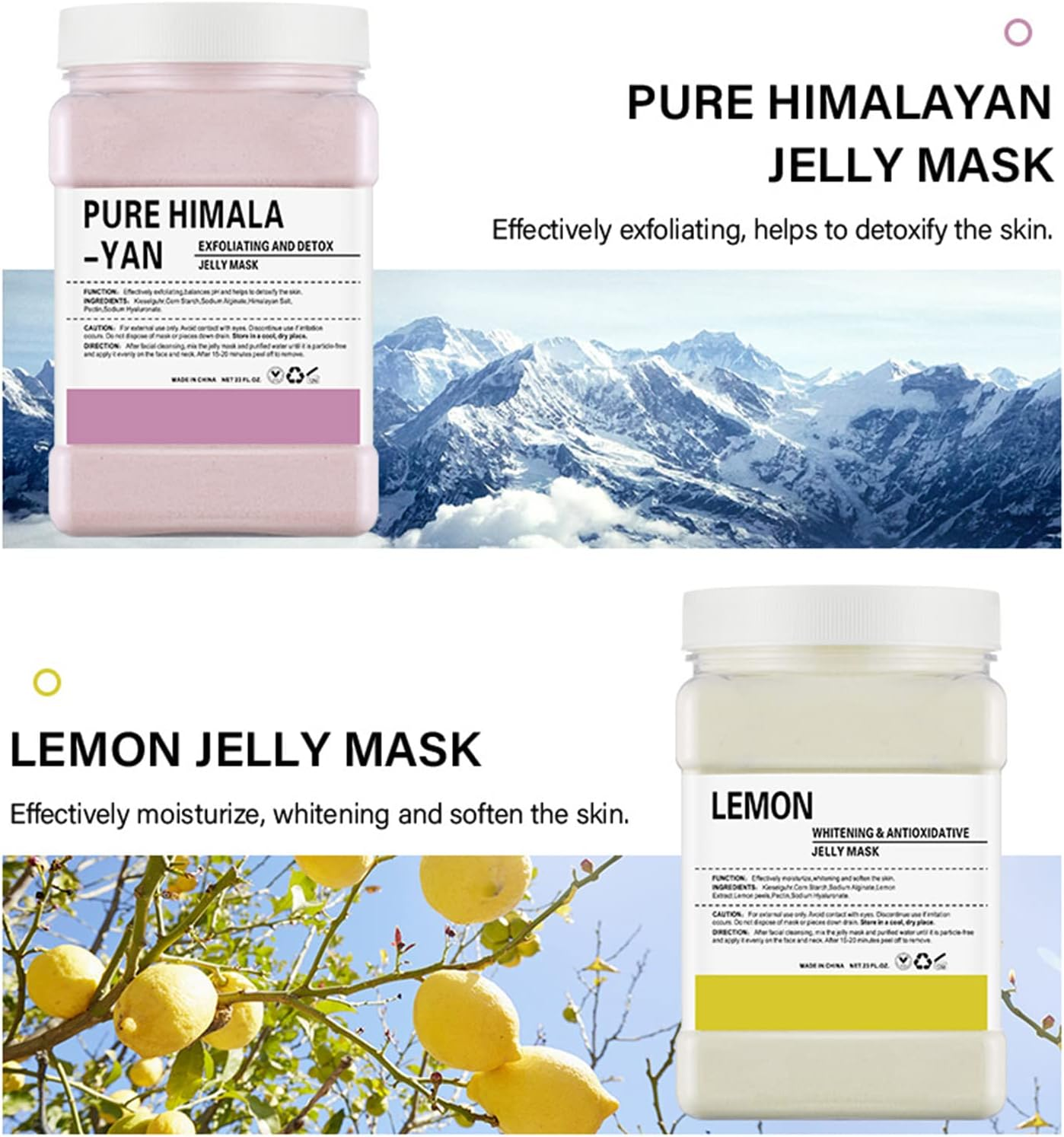 Julycrab Jelly Mask for Facials Jelly Face Mask Powder