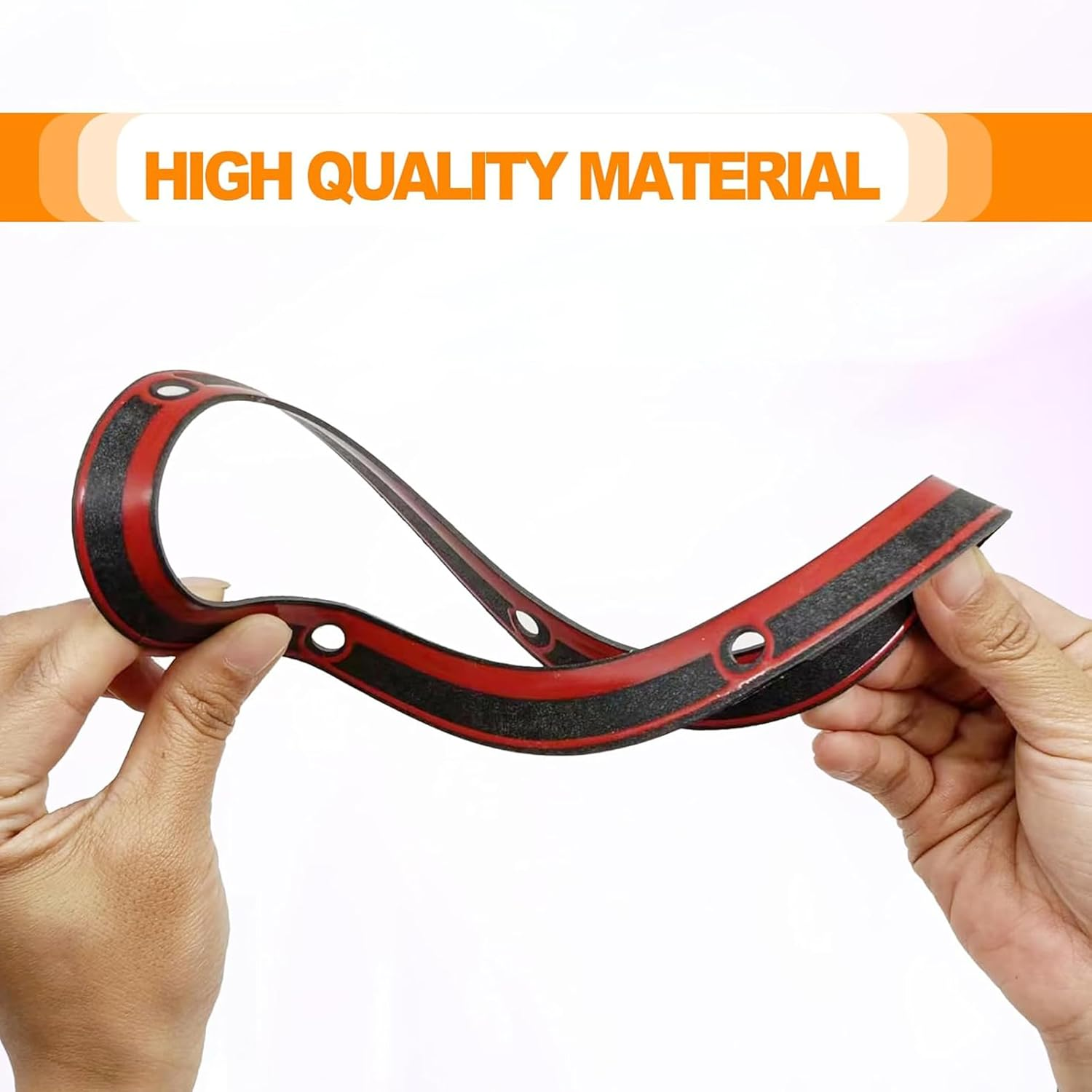 5 Holes Twin Cam Derby Cover Gasket,Gasket Rings,Compatible with Harley Touring Dyna Electra Glide Softail Fatboy FXD 1999-2016 25416-99X,Motorcycle Accessories image number 1