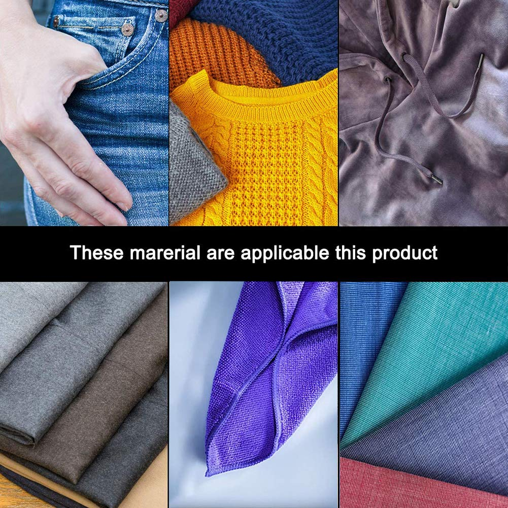 2 Pack 140 Yards Wonder Web Iron on Hem Tape No Sewing Adhesive Fabric Fusing Hemming Tape Roll 15 & 20 Mm for Clothes with Free Soft Tape Measure image number 2