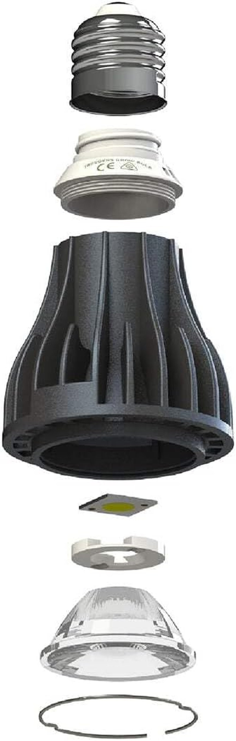 15W LED Grow Light Bulb - 15Watt, E27 Grow Light for Plants, Full Spectrum, LED Grow Bulb with High PPFD for All Indoor Plants, Seeding & Vegetables, 1 Pack by TREEGERS image number 3