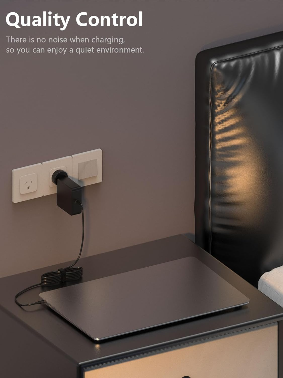 Mixyaceh Universal 65W USB C Laptop Charger, Fast Charging Compatible with Lenovo Thinkpad, Asus, Yoga, Steam Deck, HP, Acer, Chromebook and More Type C Devices - Asus 45W 4.0*1.2Mm image number 6