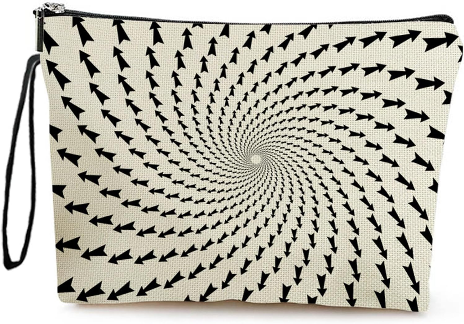 Canvas Cosmetic Bag, Unique Geometric Pattern Cosmetic Bag, Women'S Gifts, Birthday Gifts for Mom, Gifts for Girlfriends, Bridal Bridesmaid Cosmetic Bag