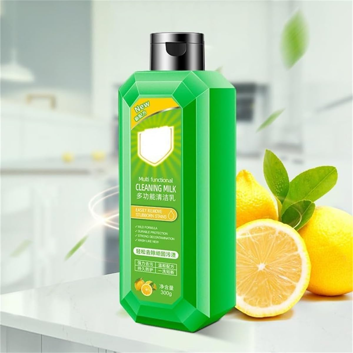 Powerful Multifunctional Cleaner, Powerful Multifunctional Concentrated Cleansing Lotion, Multipurpose Cleaner, Multi-Scene Cleansing Milk in the Whole House (1Pcs) image number 3