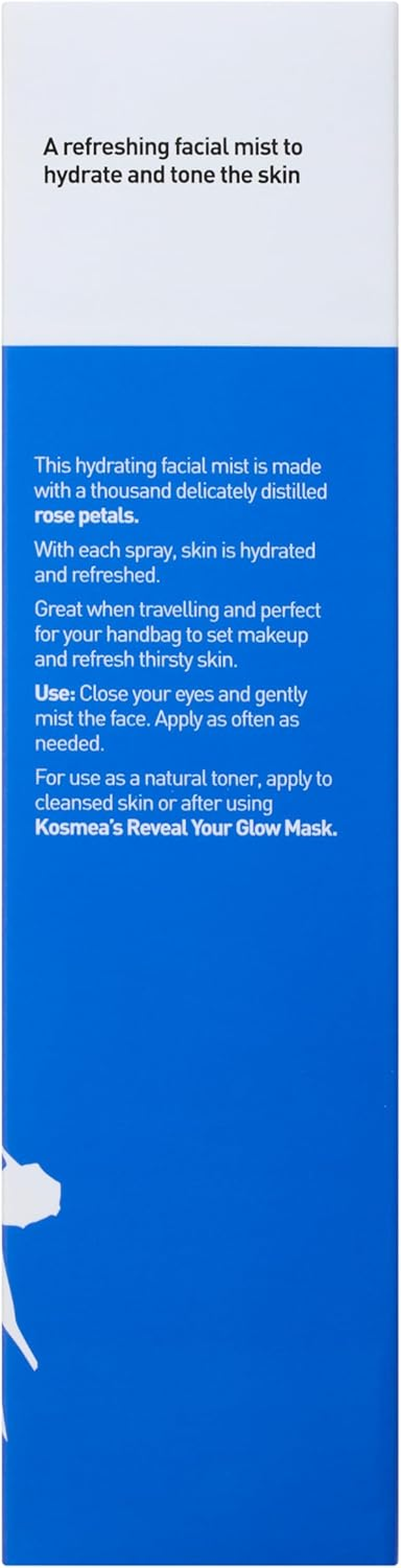 Kosmea Hydrating Rosewater Mist 150Ml - a Refreshing Facial Mist to Assist with Hydration and Toning of the Skin image number 3