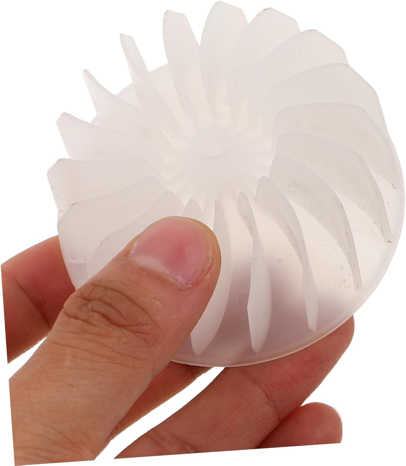 Minkissy 20Pcs High Wind Power Hair Dryer Fan Hair Dryer Part Abs White image number 2