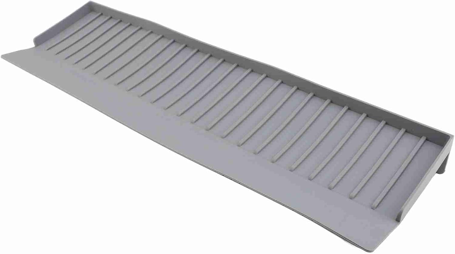 4X20 Silicon Sink Edges Protectors for Kitchen Sink, Kitchen Sink Guard, Expandable Size, Silicon Sink Protector (White)