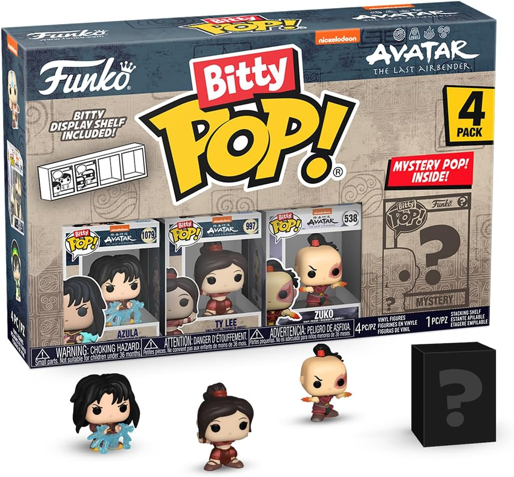 FUNKO BITTY POP!: Avatar: the Last Airbender - Azula 4PK image number 5