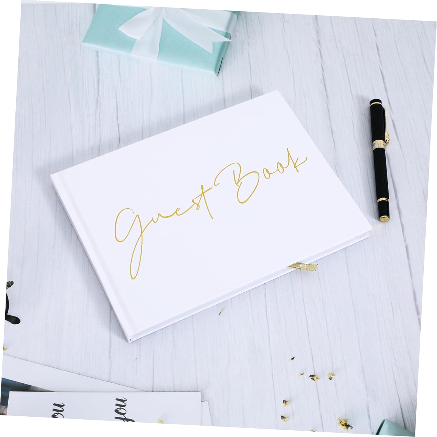 Guest Book for Party Wedding Memorial Guest Book Album Memory Photo Album image number 2