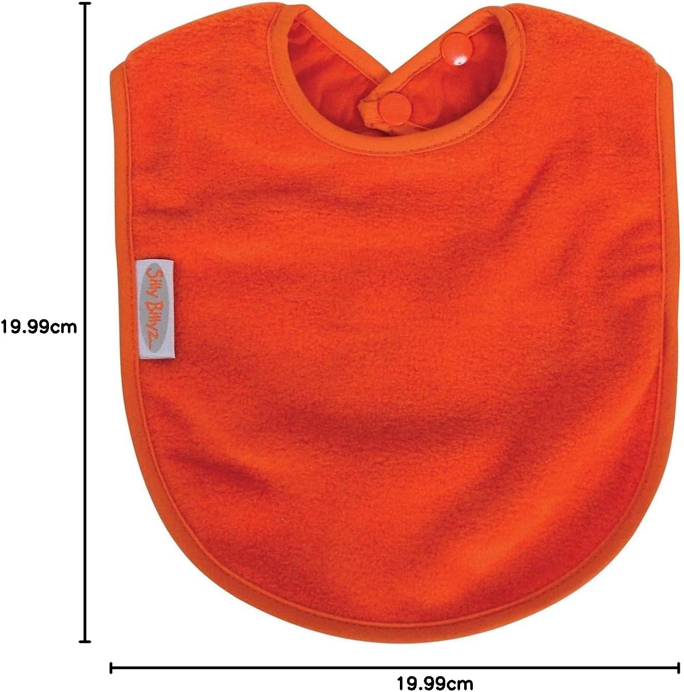 Silly Billyz Fleece Plain Bib image number 1