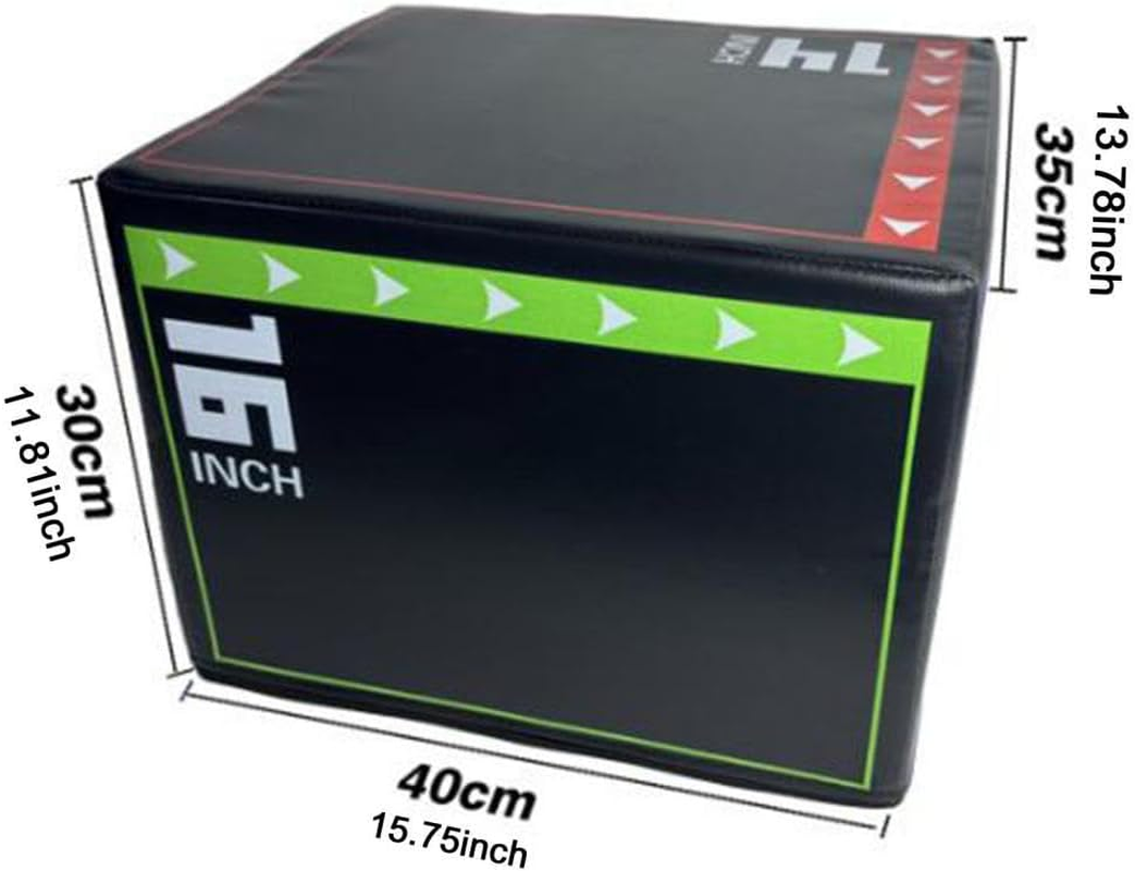 Kdjuope Jump Box, Box, Plyometric Jump Box, Versatile Plyo Box, Agility Box for Jump Training, Rope Hopping, Lunges image number 1