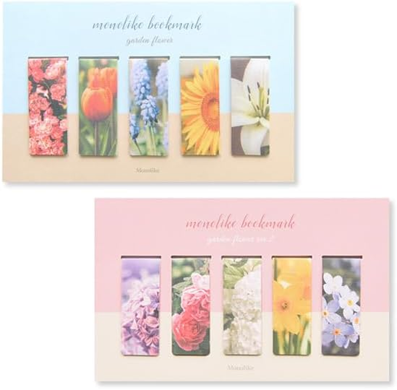Monolike Magnetic Bookmarks Garden Flower, 10 Pieces image number 4