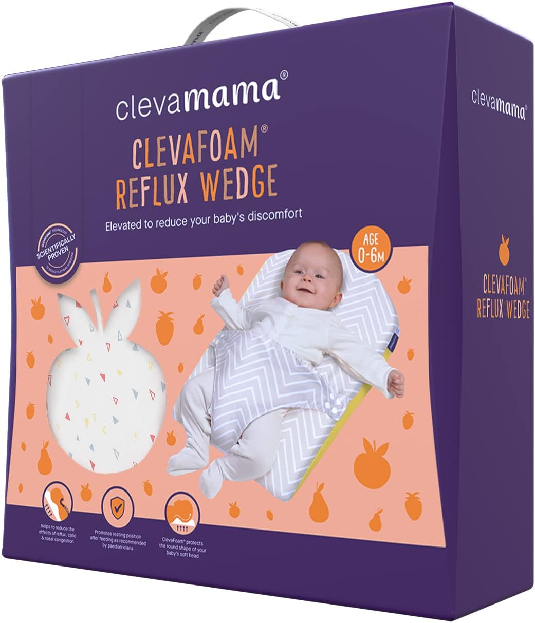 Clevafoam&reg; Reflux Wedge - Elevated Support - Yellow image number 2