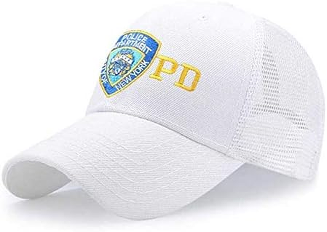 QOHNK Embroidery NYPD Police Baseball Cap Women Outdoors Army Hat Casual Dad Hat Mens Tactical Cap image number 1