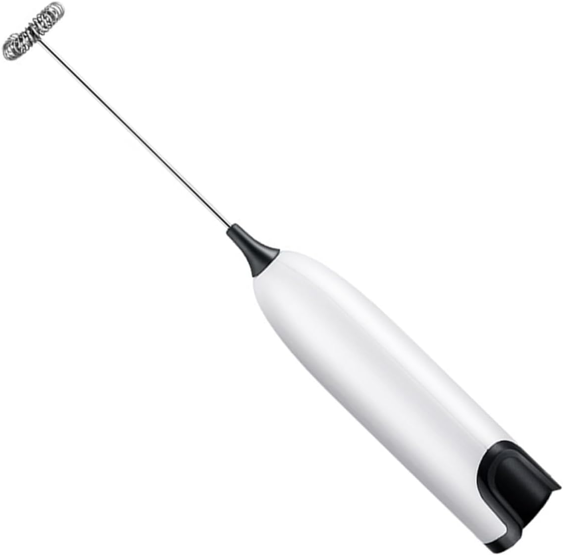 Sosoport Electric Handheld Egg Mixer and Mini Hand Whisk for Baking, White Portable Kitchen Frother Wand with One Beater, Small Milk Frother Suitable for Home and Restaurant Use, Battery Not Included image number 3