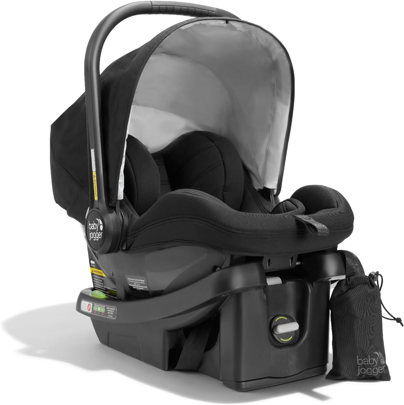 Baby Jogger City Go Infant Car Seat, Lunar Black image number 1