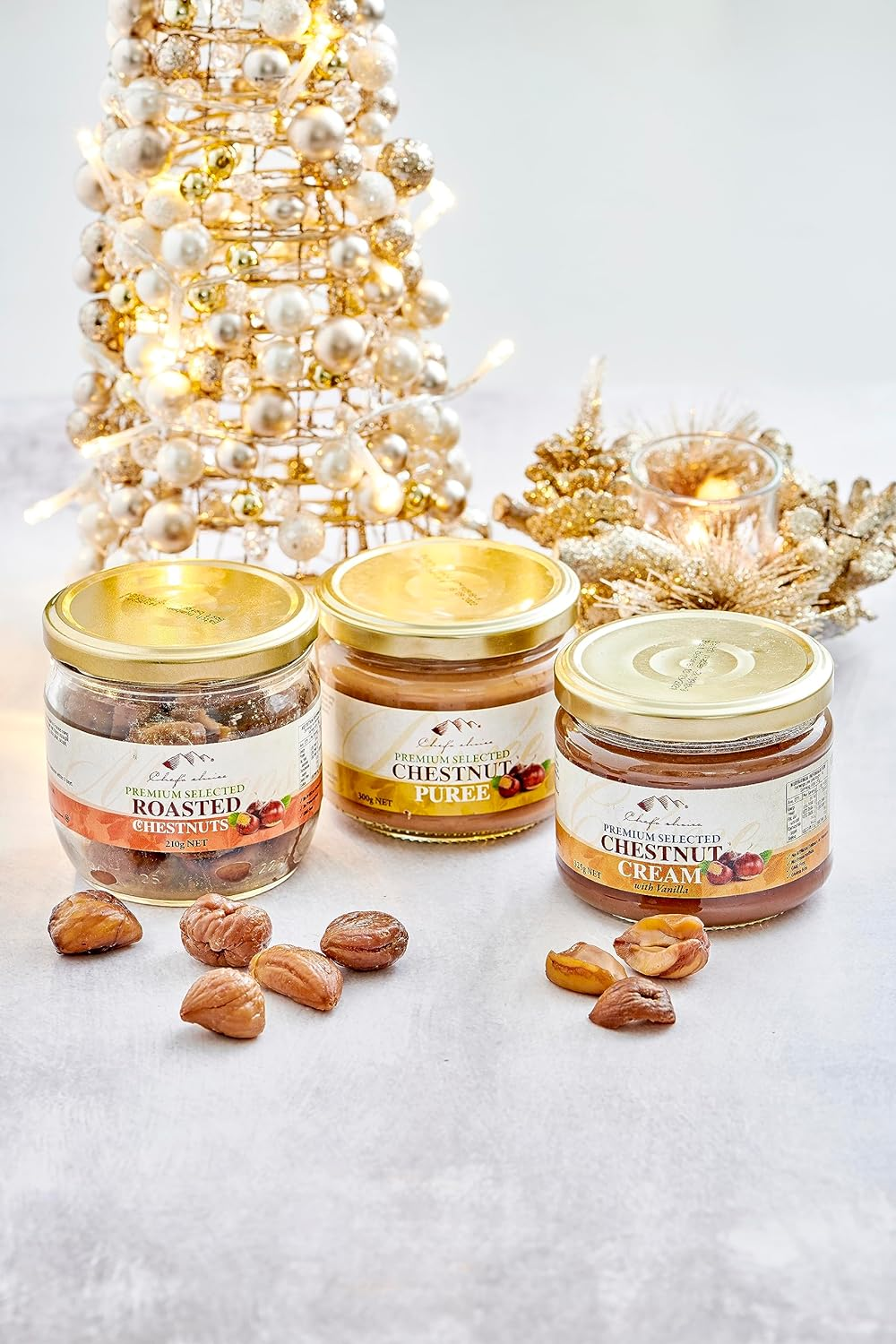 Chef'S Choice Chestnut Cream Vanilla 325G