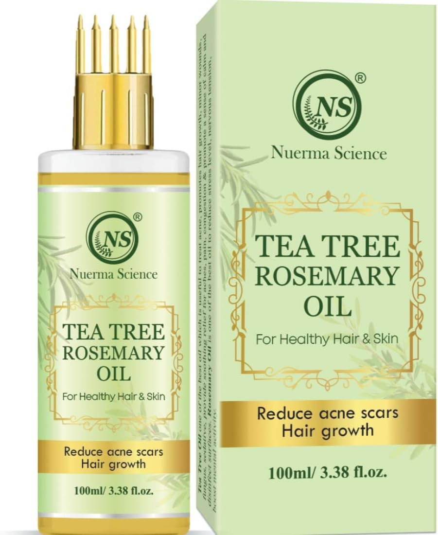 Nuerma Science Tea Tree & Rosemary Oil Hair Oil-100 ML image number 4