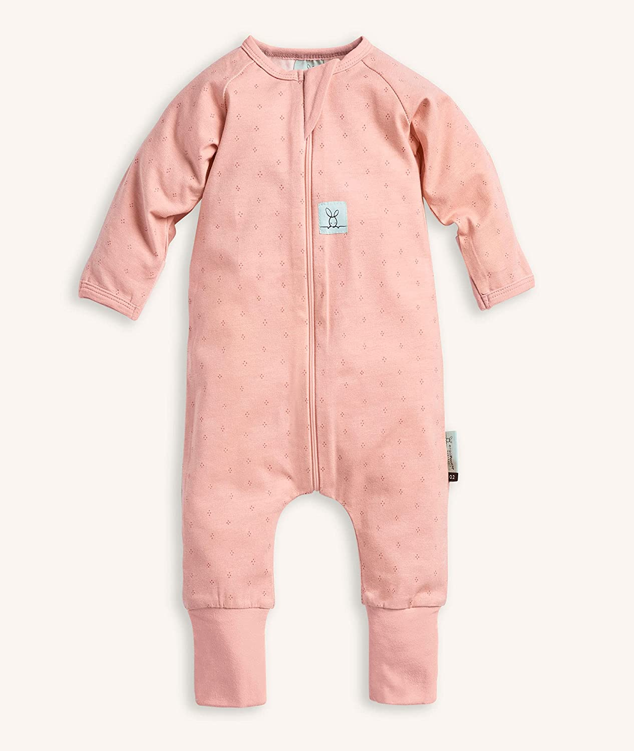 Ergopouch Organic Cotton Long Sleeve Layers, 0.2 TOG, for Babies 3-6 Months, Berries image number 5