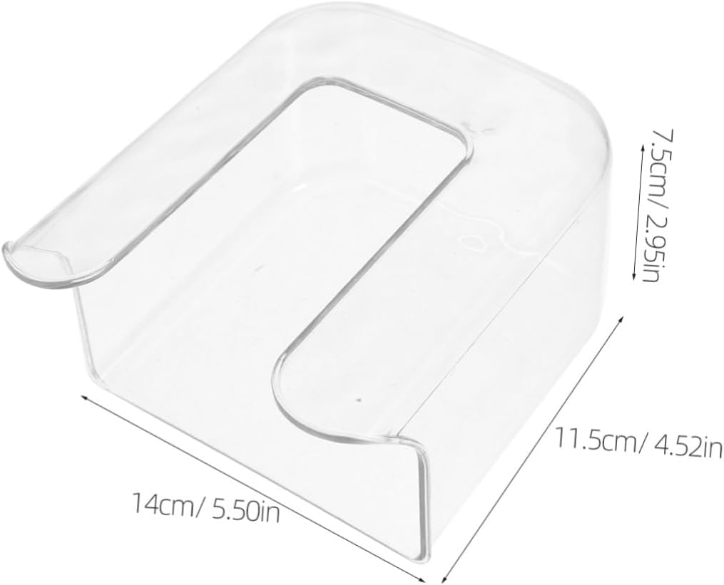 PLAFOPE Minimalist Design Tissue Box Wall Toilet Paper Holder Box Spring Rod Material image number 6