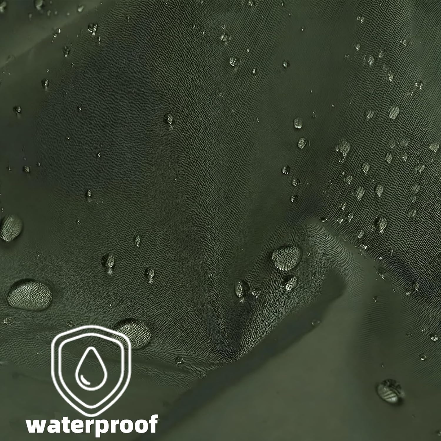 Suytvenxau Reusable Shower Cap for Women, Large Waterproof Shower Bonnet Washable Elastic Band Bath Hair Hat Shower Caps for Long Hair, Braids(Green) image number 5