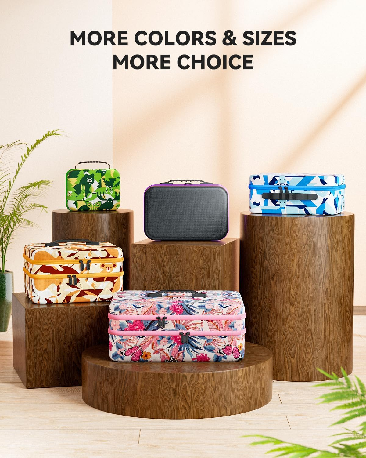 ARTDOT 60 Slots Storage Container for Diamond Painting Kits for Adults,Portable Diamond Art Storage Organizer with Accessories and Tools