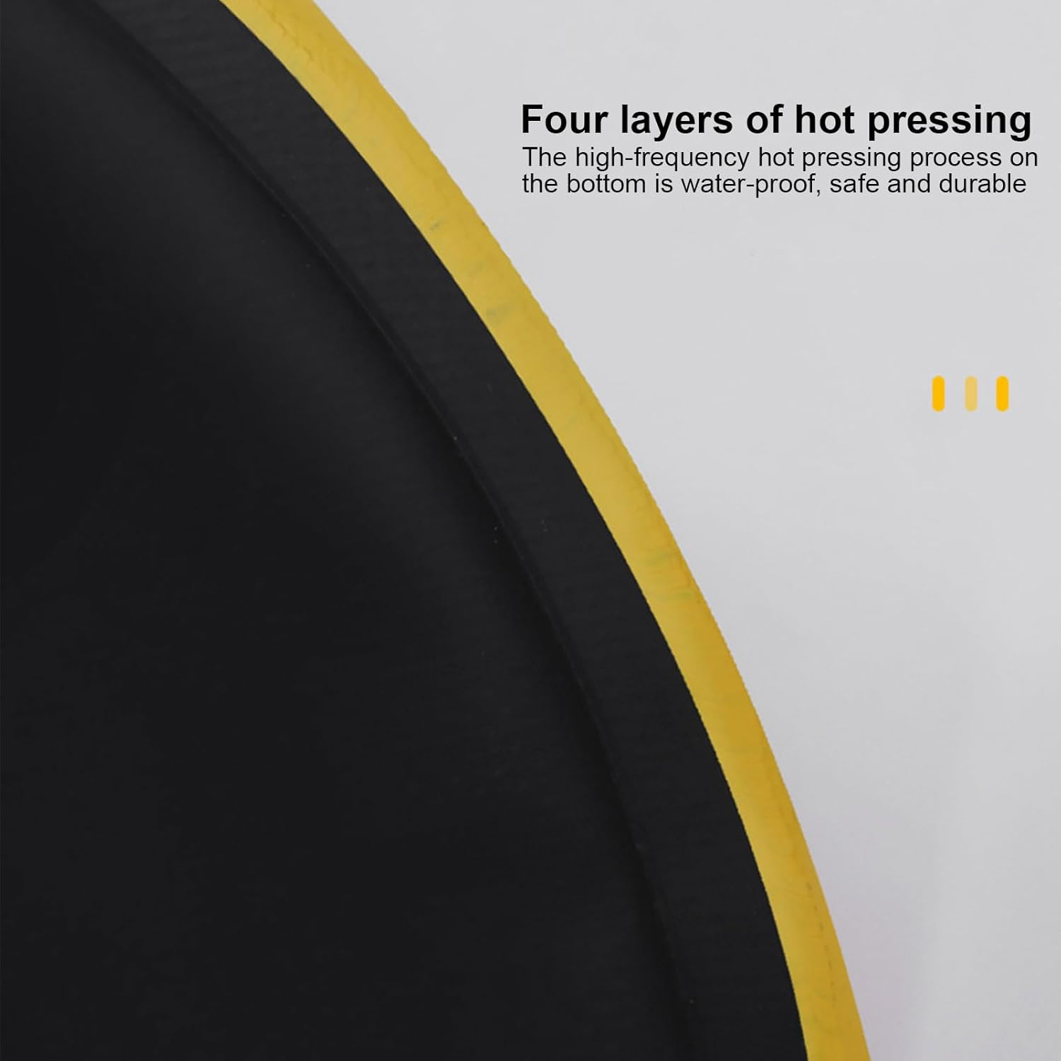 Collapsible Foot Bath Soak Tub - Collapsible Foot Soak Tub,Thicken Collapsible Insulated Foot Bag Travel Over-The-Knee Bucket for Hotel, Camping Pouxa image number 4