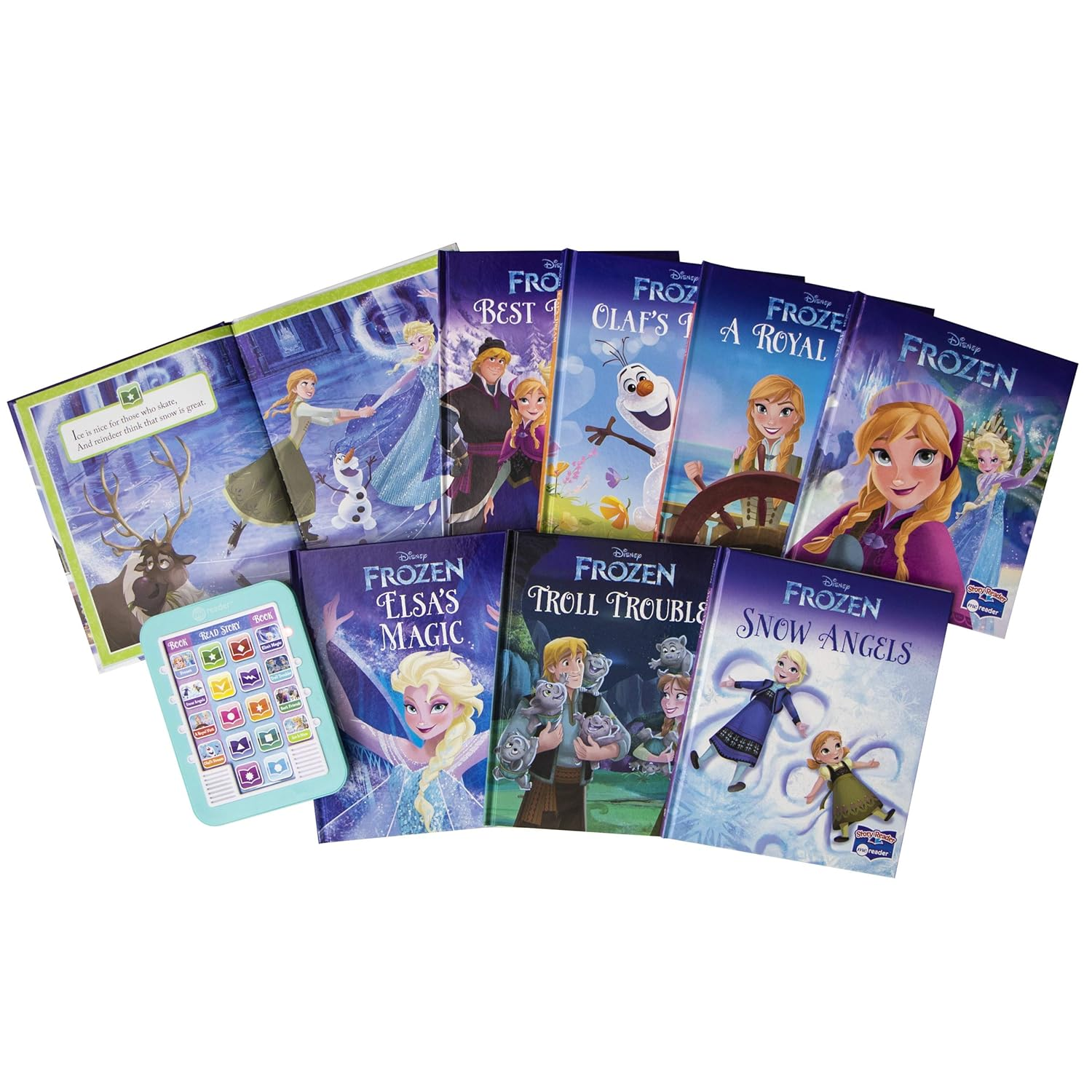 Disney Frozen: Me Reader Electronic Reader and 8-Book Library Sound Book Set